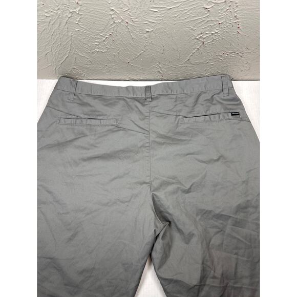 Volcom Men’s Shorts Cotton Blend Straight Leg Regular Fit Flat Frot Bermuda 40 - Picture 2 of 5